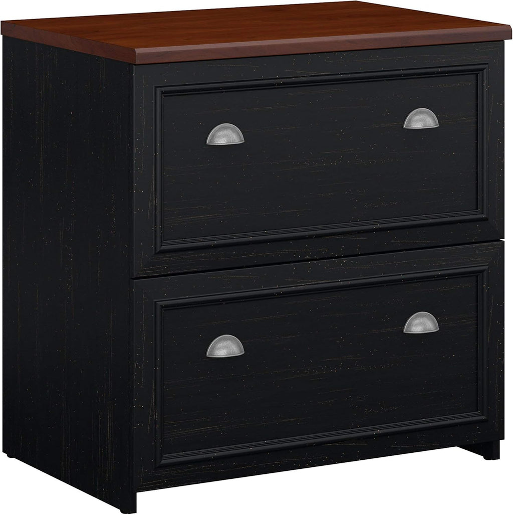 Antique White Lateral File Cabinet K2843