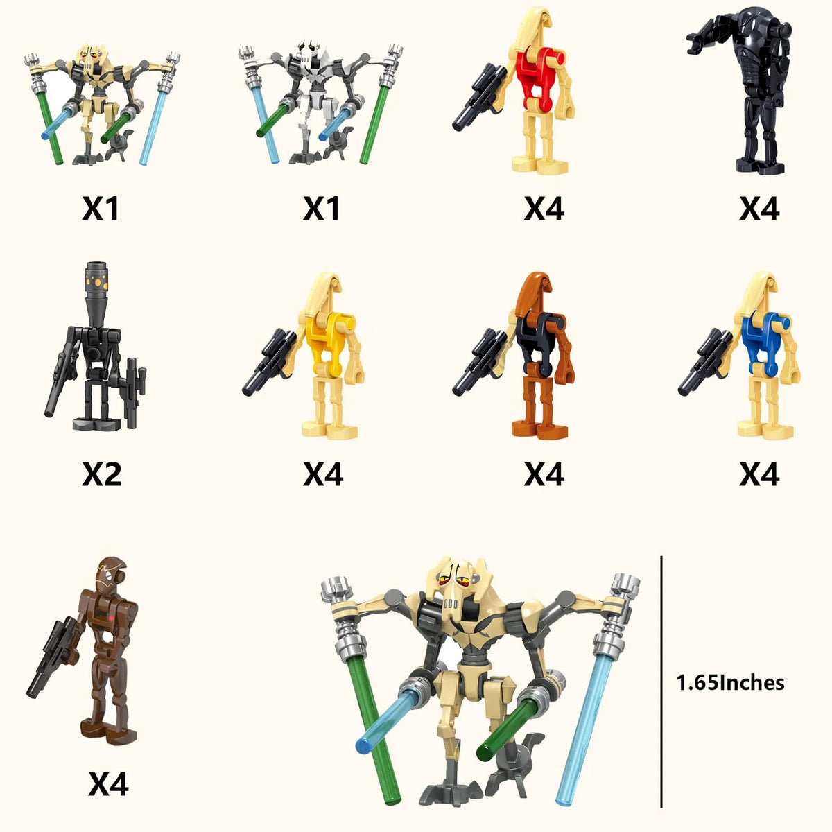 28 Pcs Action Figures Building Blocks Sets W119132
