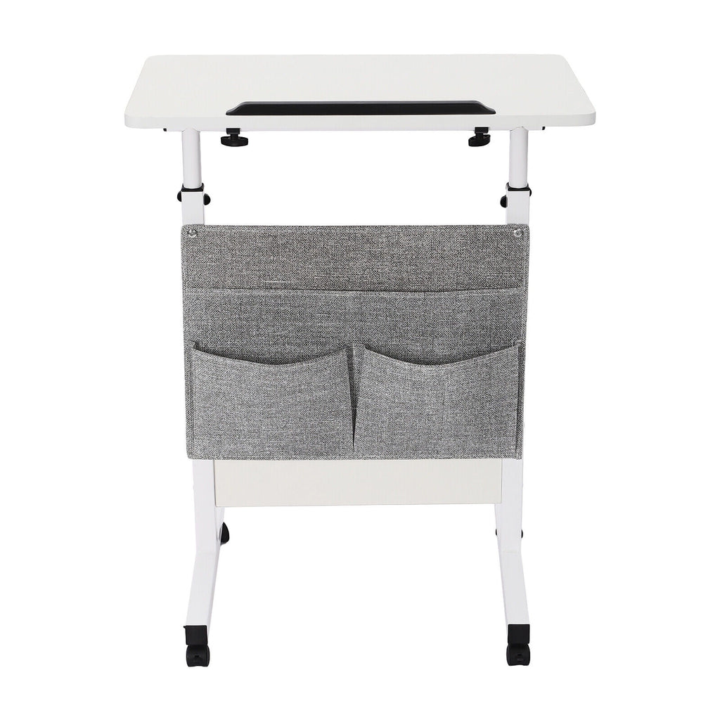 Adjustable Height Rolling Laptop Desk H445