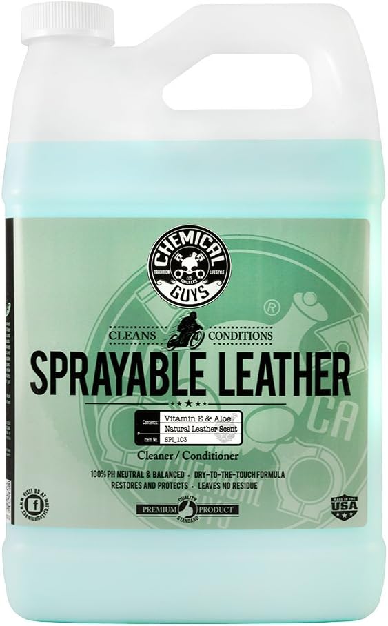 Leather Cleaner and Conditioner 1 Gal Pack of 2 B498