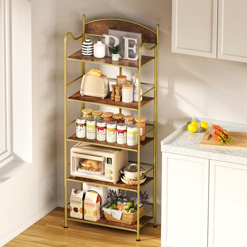 5 Shelf Black Folding Bookcase E4930