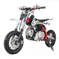 110cc Dirt Bike with Automatic Transmission, Electric Start, 10"/10" Tires (Black) P532