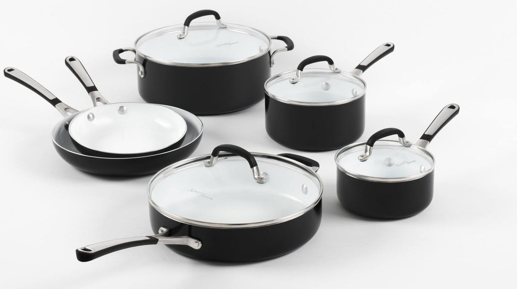 10 Piece Ceramic Nonstick Cookware Set H420999
