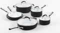 10 Piece Ceramic Nonstick Cookware Set H420999