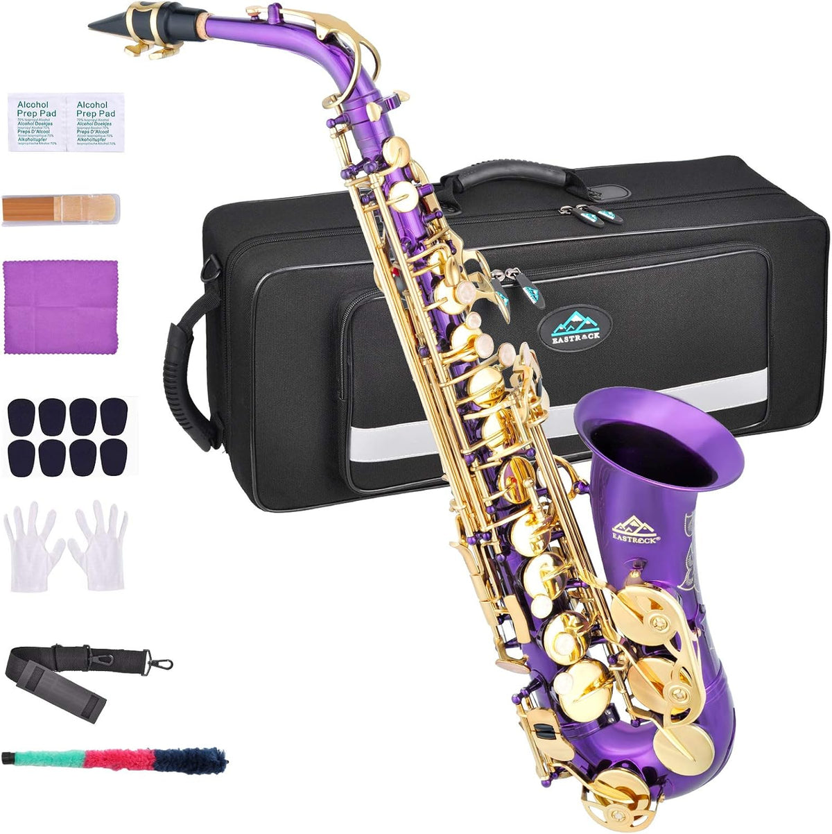 Purple/Golden Alto Saxophone R959179