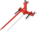 3 Pt Cat 1 Tractor Receiver Hitch with Hay Spear and 2 Stabilizers J36740