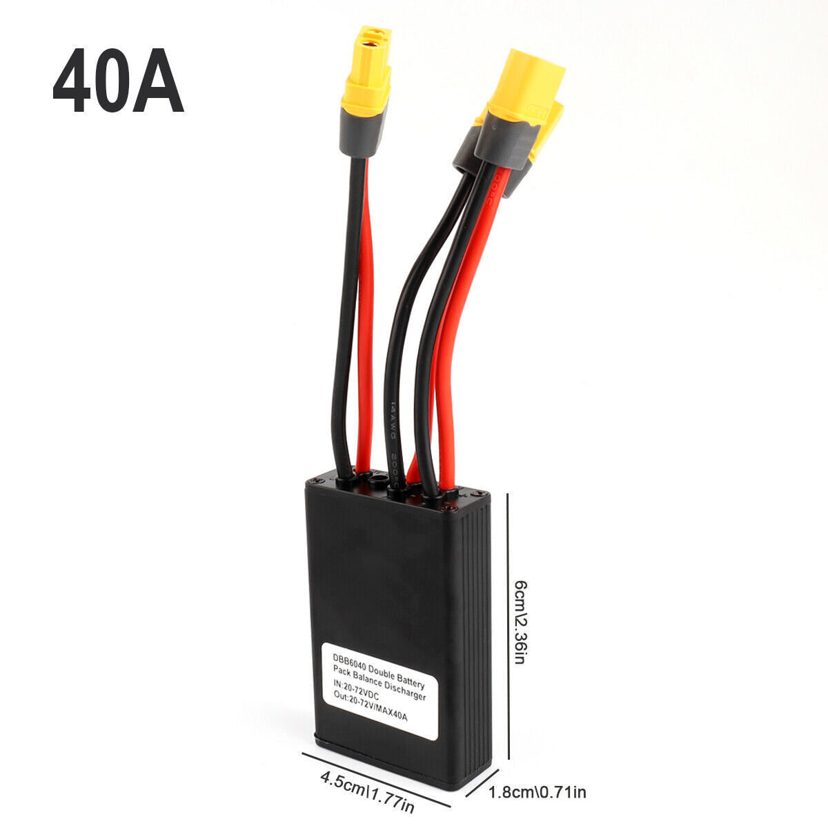 Dual Battery Connection Adapter Switcher Module 40A D979554