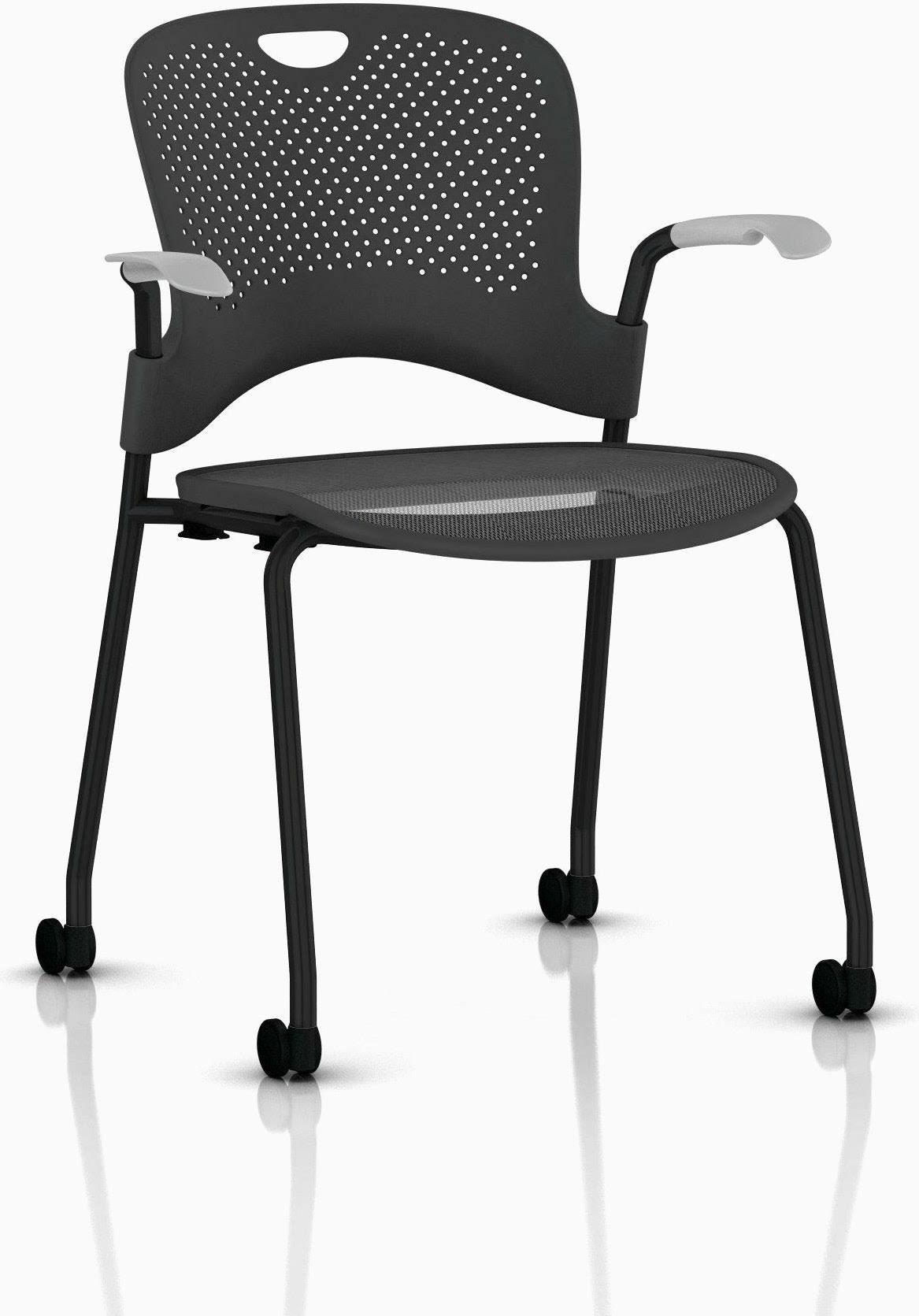 Black Stacking Chair E92742