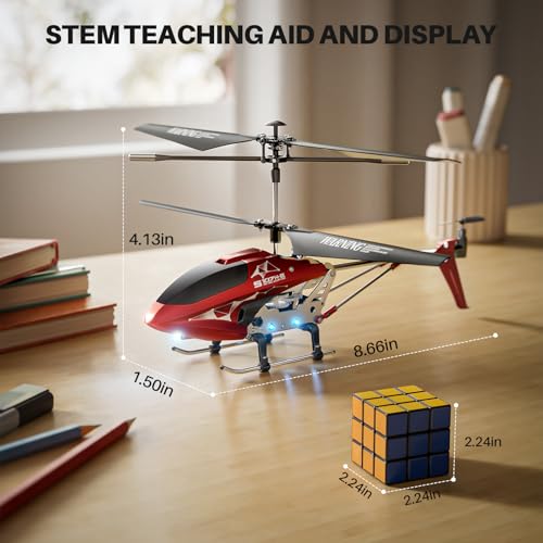 RC Helicopter with Altitude Hold, 3.5 Channel, Gyro Stabilizer U846