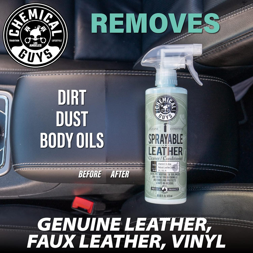 Leather Cleaner and Conditioner 1 Gal Pack of 2 B498
