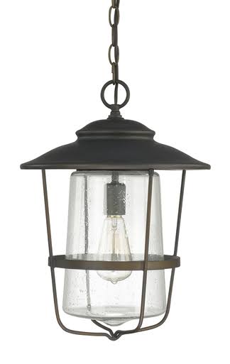 1 Light Old Bronze Outdoor Hanging Lantern R222