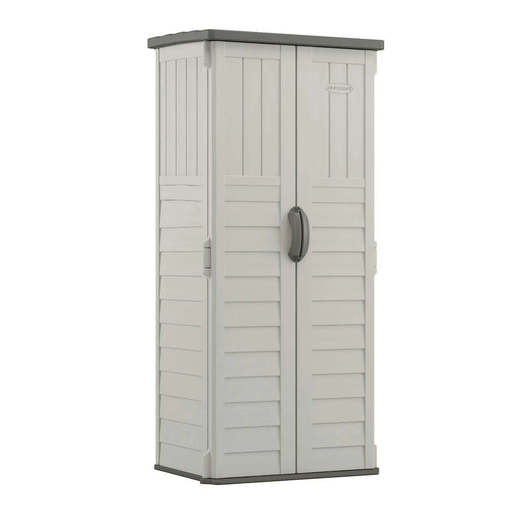 Resin Vertical Storage Shed, 22 Cubic feet P584