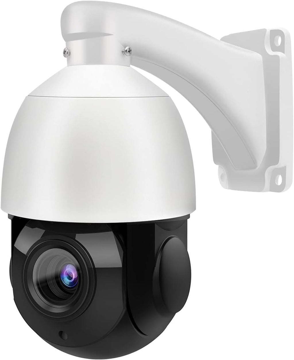 8MP PTZ PoE IP Camera 18x Optical Zoom 165ft IR Night Vision IP66 U12586