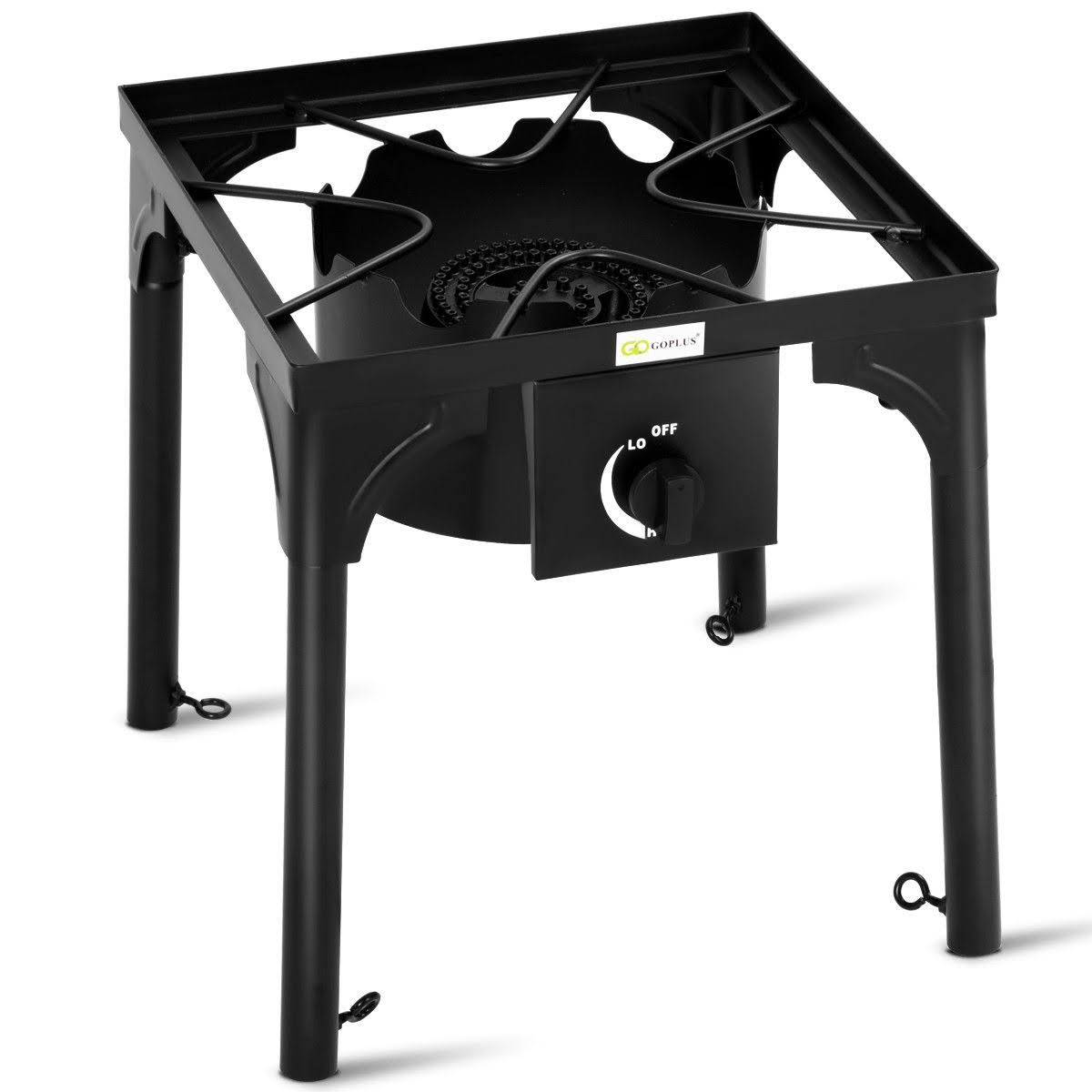 Portable Propane Outdoor Camp Stove with Adjustable Legs Q994674