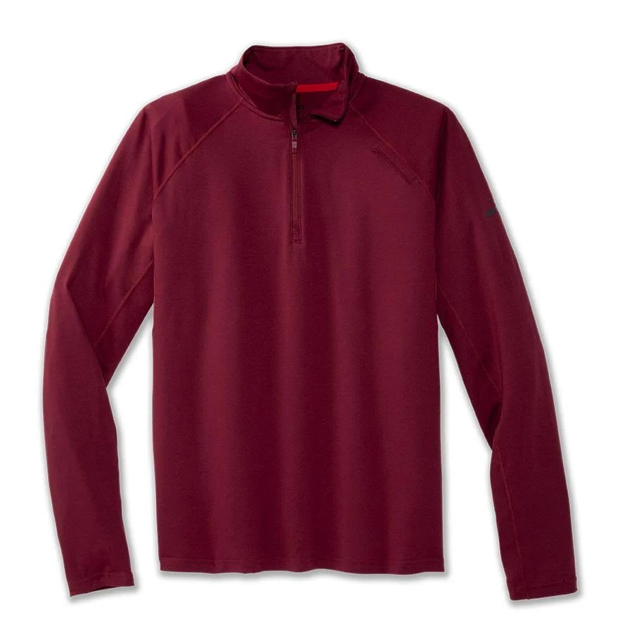 1/2 Zip Heather Asphalt S8768