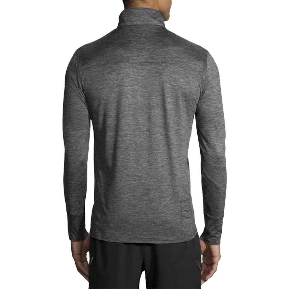 1/2 Zip Heather Asphalt S8768