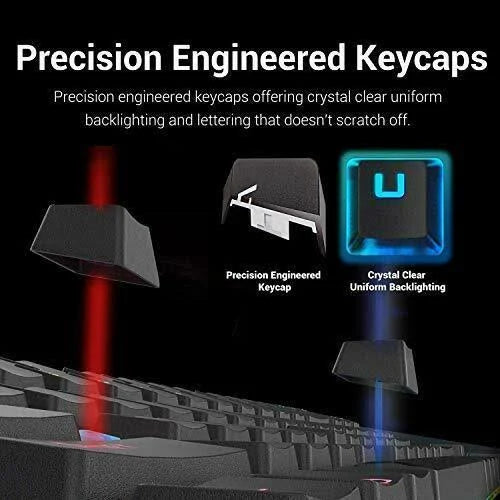 60% Compact RGB 87 Key Mechanical Gaming Keyboard J7562