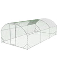 Large Metal Chicken Coop with Waterproof Cover Q1894