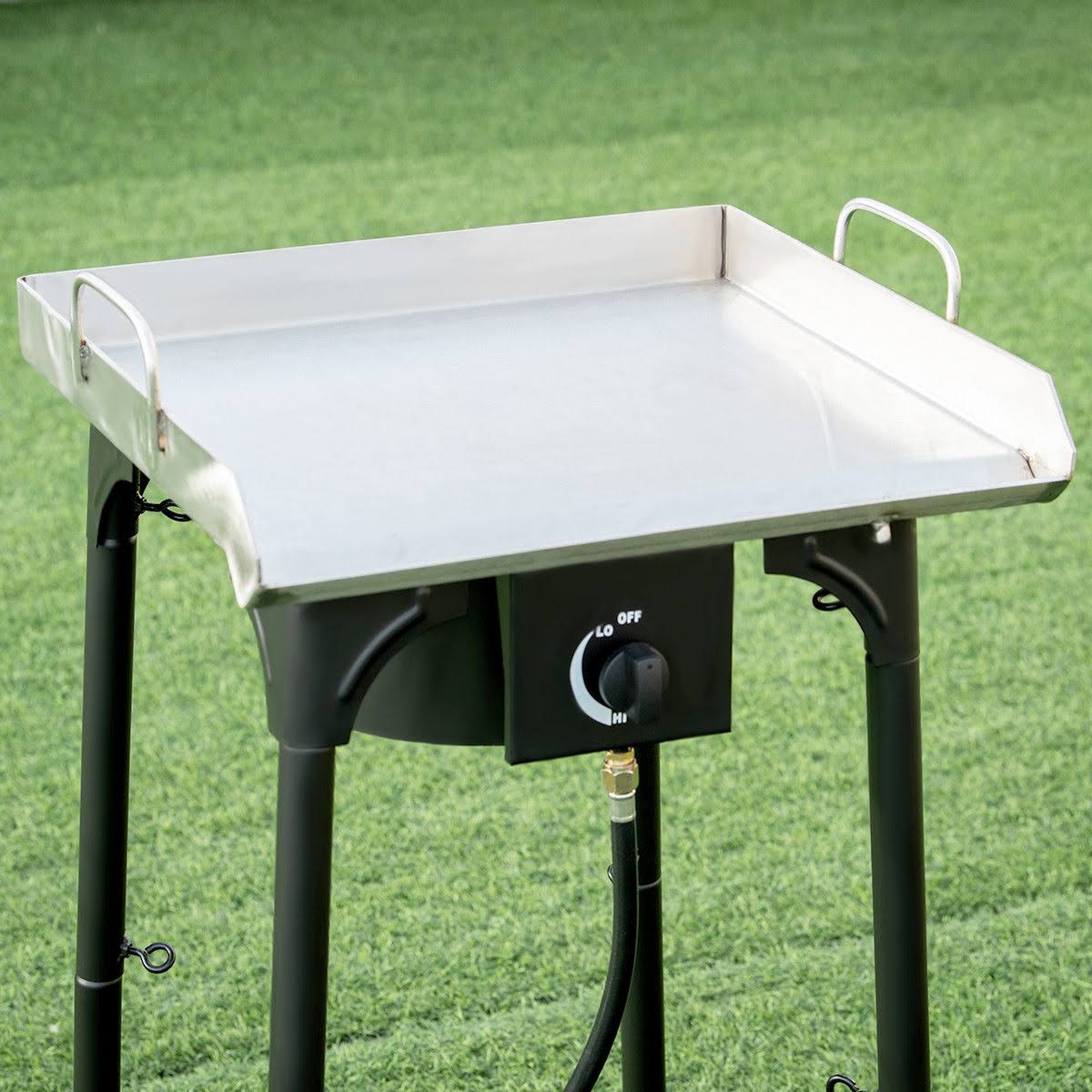 Portable Propane Outdoor Camp Stove with Adjustable Legs Q994674