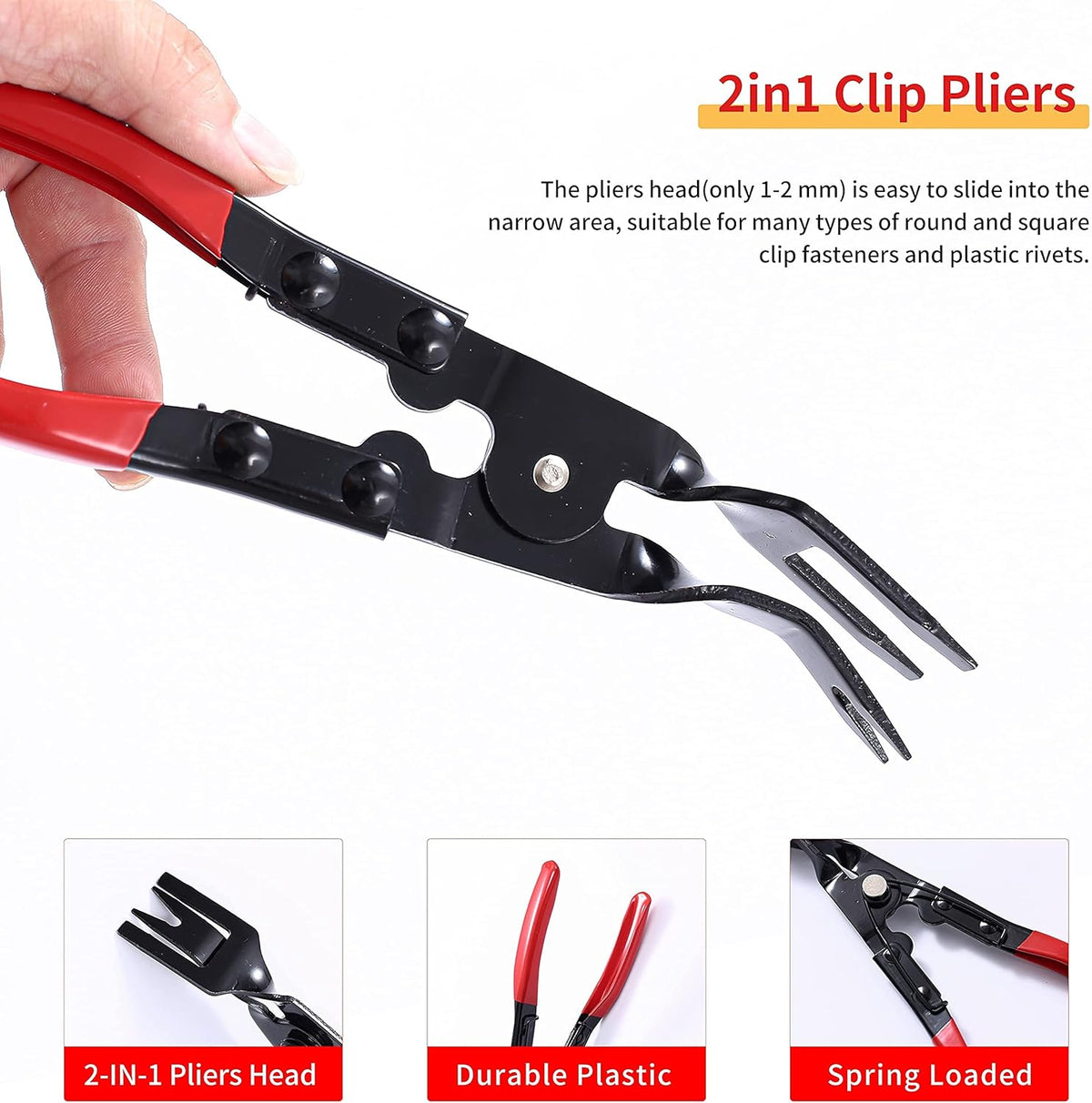 19 Pc Auto Trim Removal Tool Kit with Storage Bag U788037