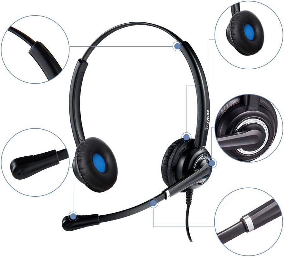 USB Office Headset with Noise Canceling Microphone Q772790