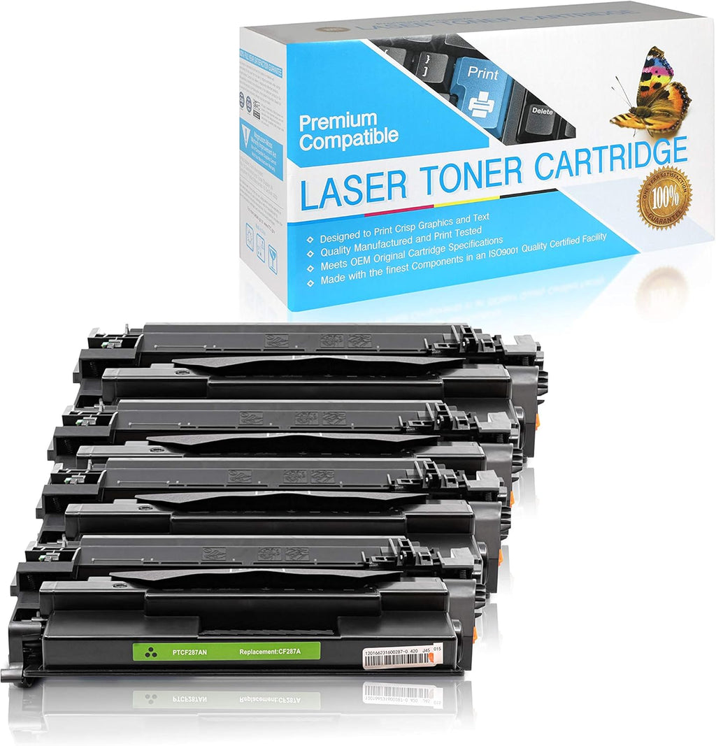Compatible Toner Cartridge Replacement Black 4 Pack L6625