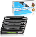 Compatible Toner Cartridge Replacement Black 4 Pack L6625