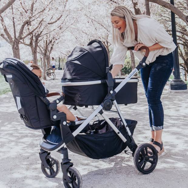 Black Stroller Carriage U2581