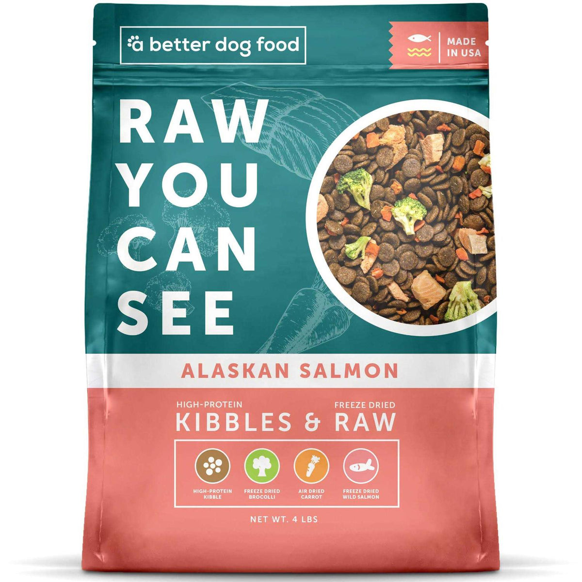 Salmon Raw Dog Food N7882