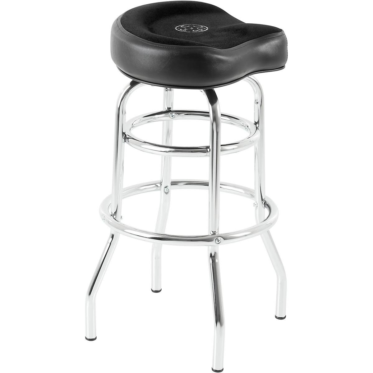 Black Tall Saddle Seat Stool N84644