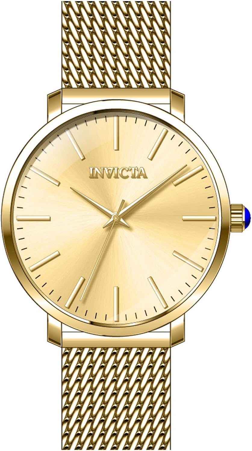 Gold Stainless Steel Quartz Watch R6789