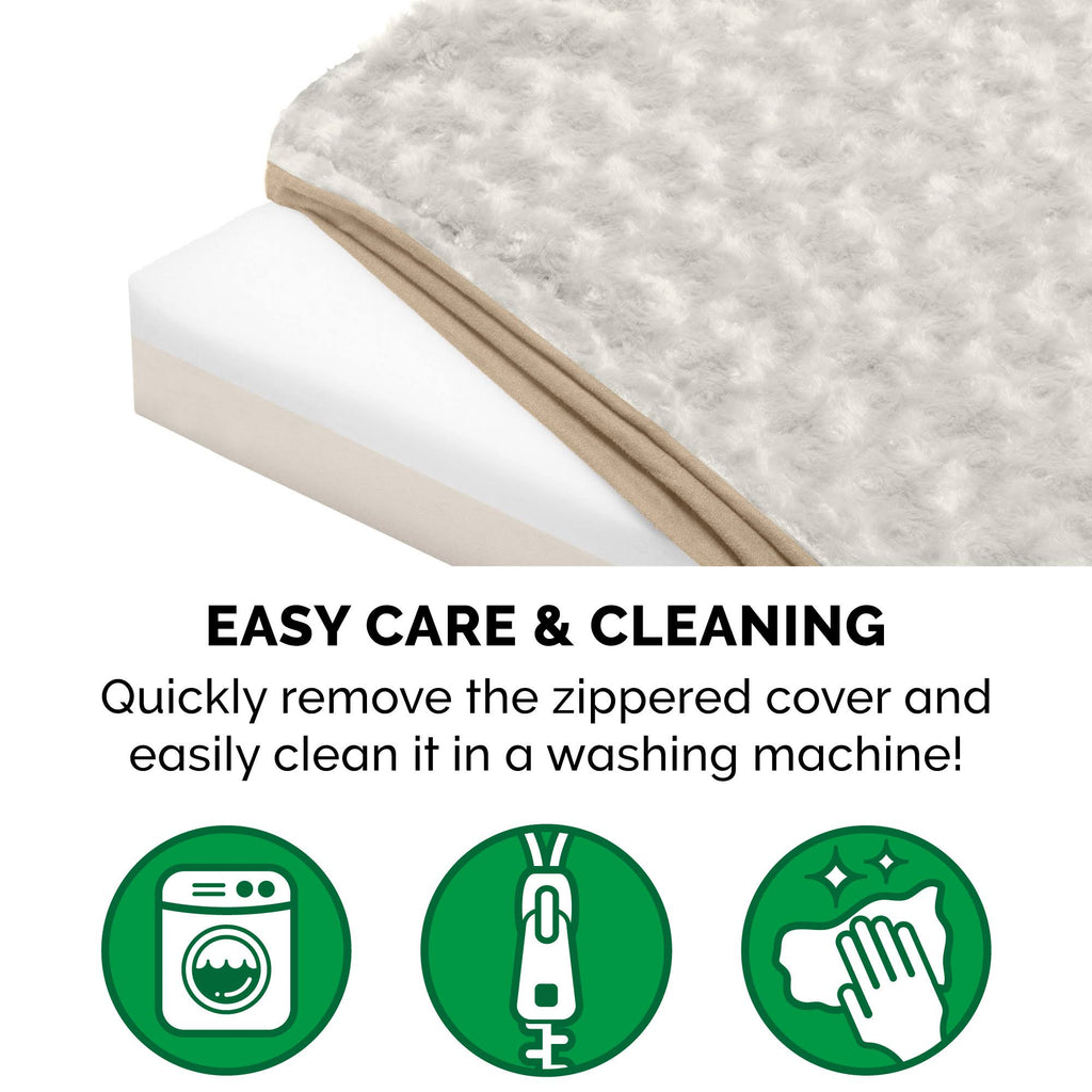 Memory Foam Plush Pet Bed L87717