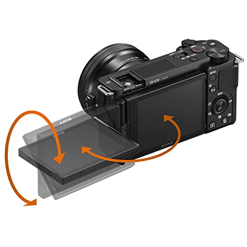 Mirrorless Camera with 16-50mm Lens, 128GB Memory, Tripod, Case, Spare Battery & Charger O2759