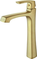 Matte Gold 1-Handle Single Hole Bathroom Sink Faucet with Drain V11629