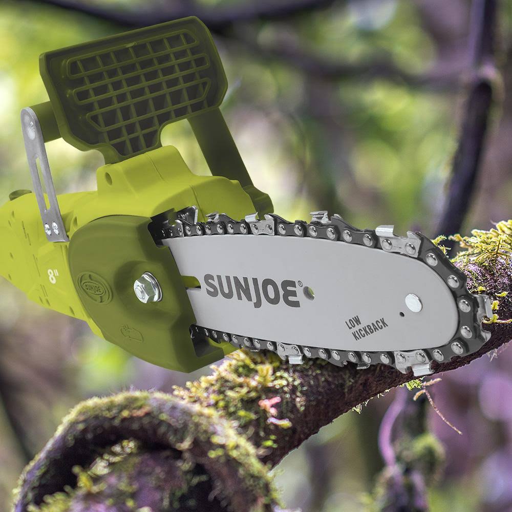 8-Inch 8.0 Amp 2-in-1 Convertible Pole Chain Saw F9119