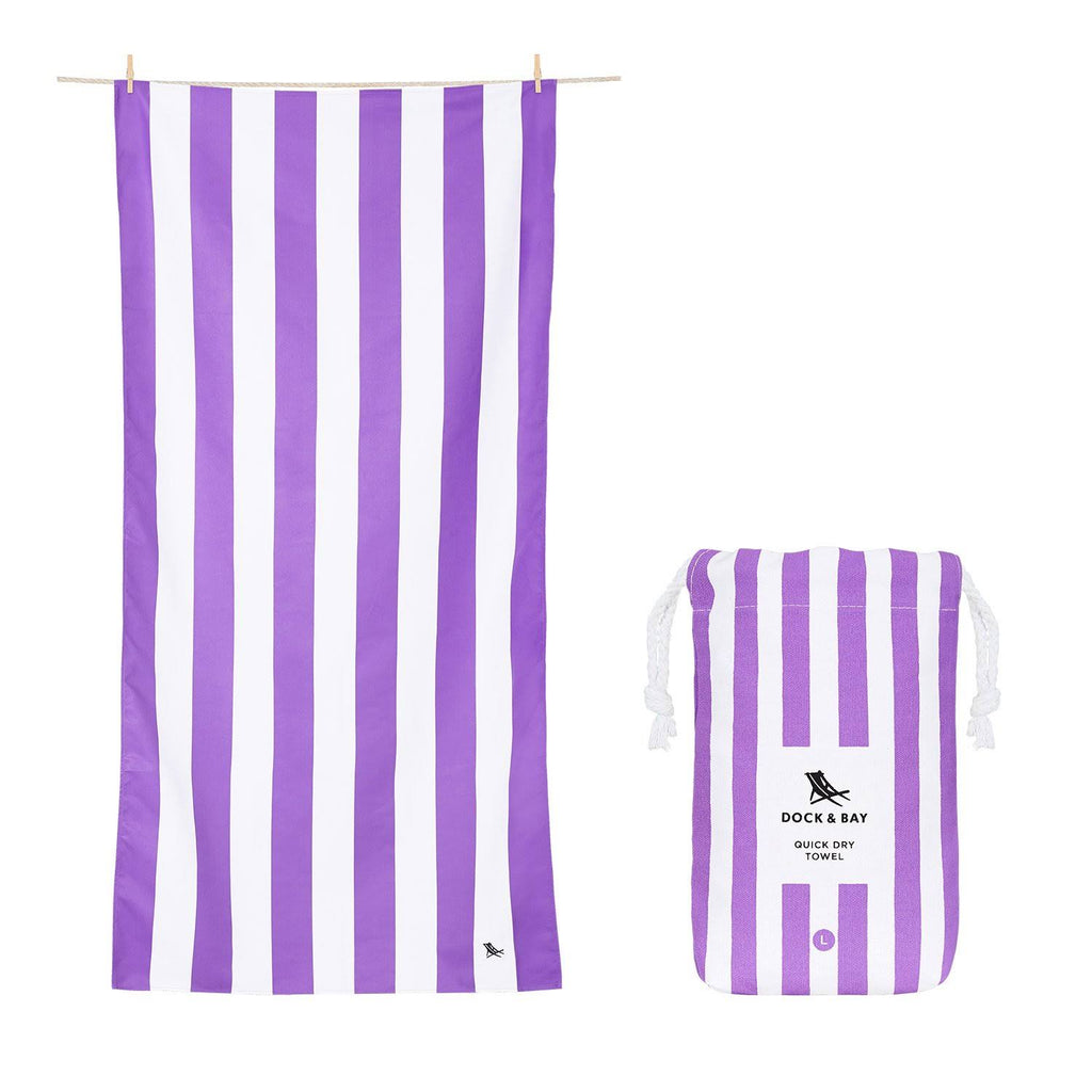 Set of 4 Beach & Travel Towel B384549