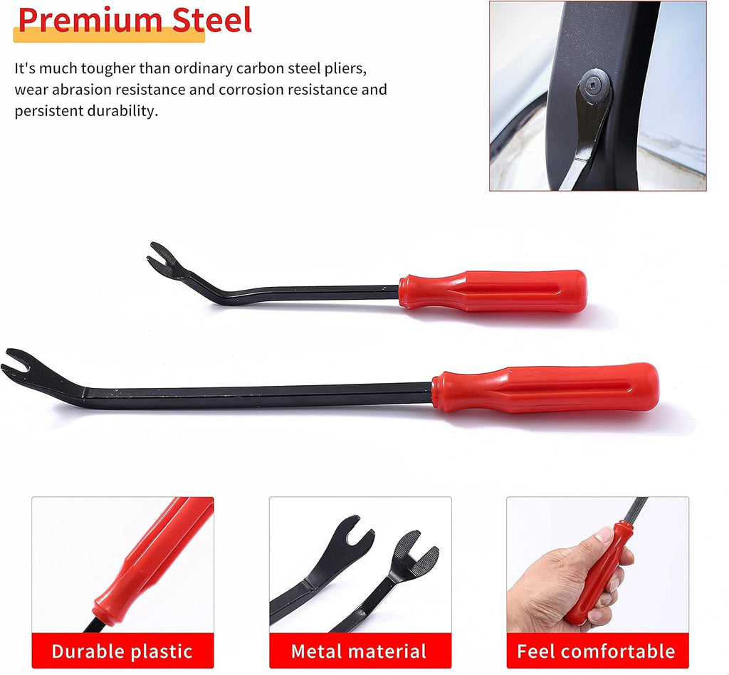 19 Pc Auto Trim Removal Tool Kit with Storage Bag U788037