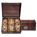 Pewter Decanter Chest Set K3904