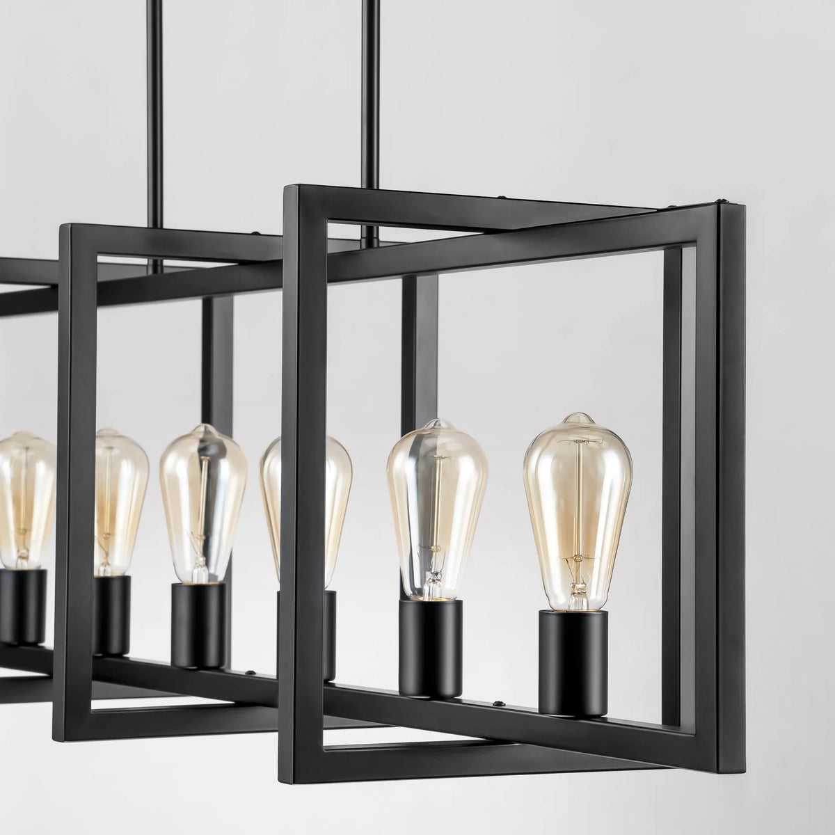 6-Light Dimmable Aluminum Kitchen Island Chandelier X28707