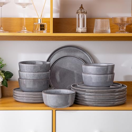 12pc Stoneware Dinnerware Set, Service for 4 M572264