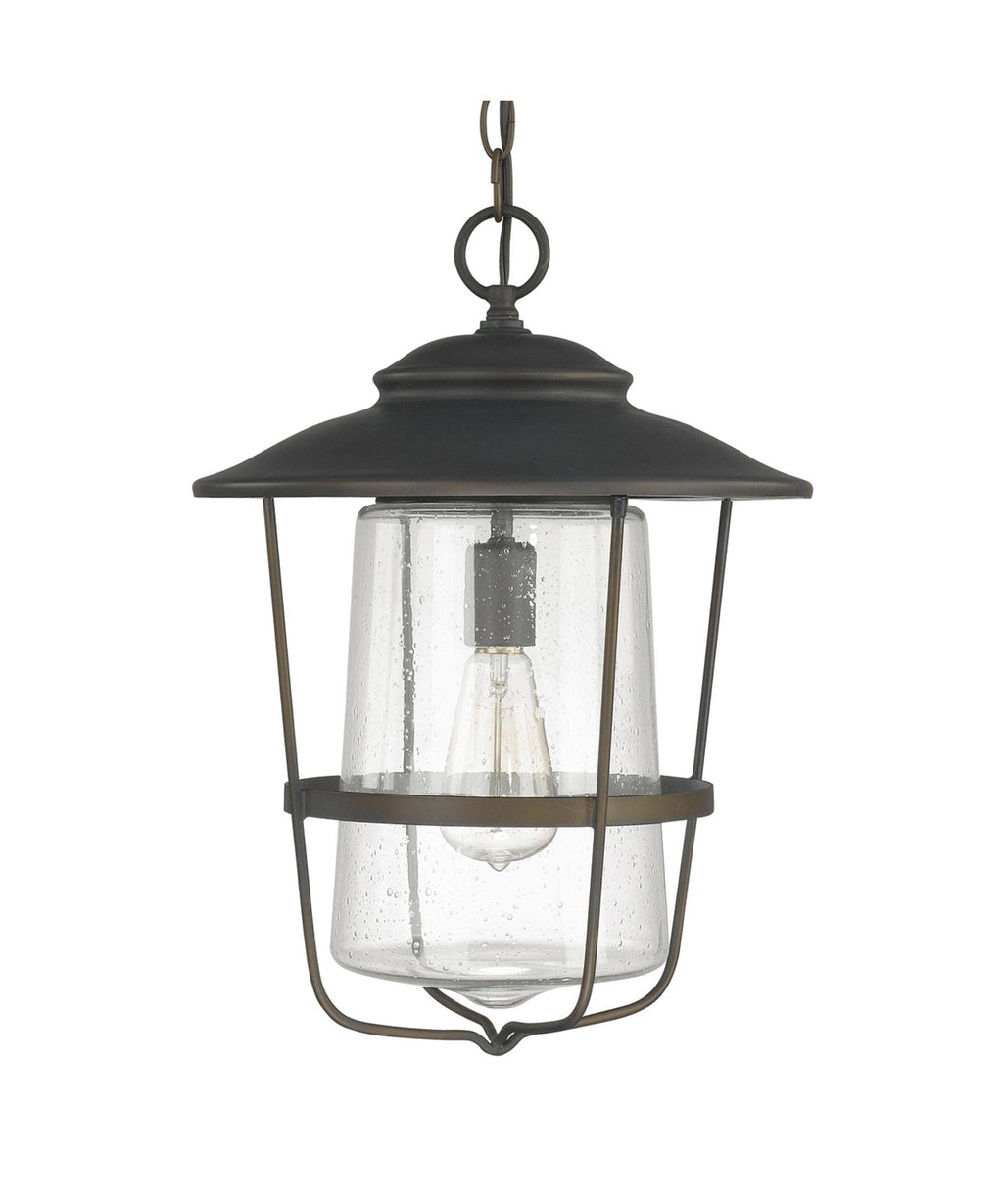 1 Light Old Bronze Outdoor Hanging Lantern R222