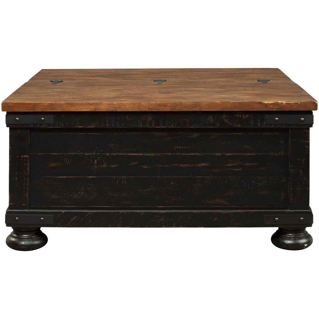 Black/Brown Coffee Table with Lift Top K3937