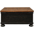 Black/Brown Coffee Table with Lift Top K3937