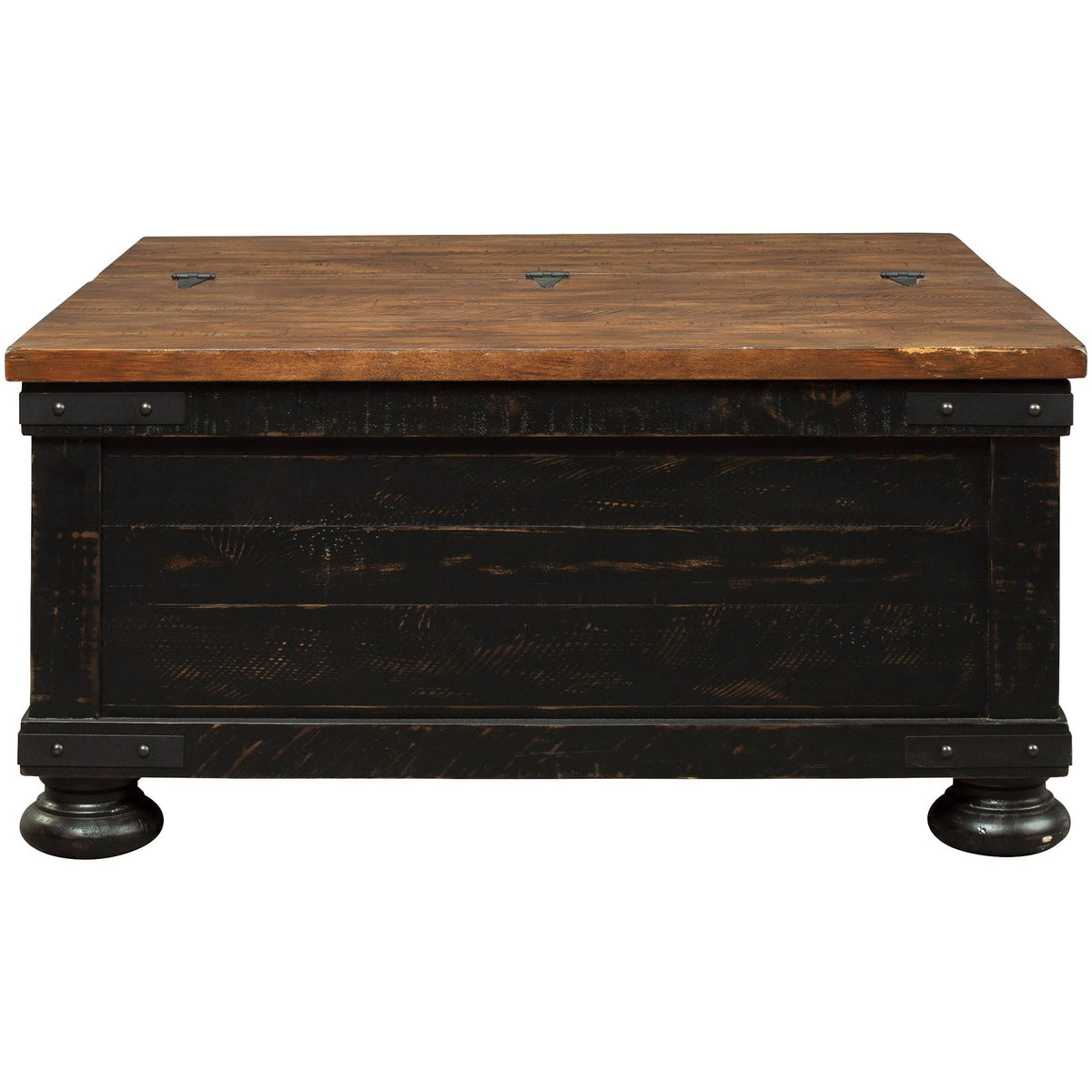 Black/Brown Coffee Table with Lift Top K3937