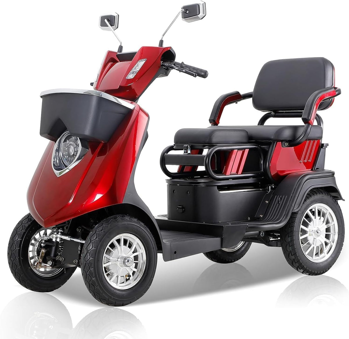 Red 2 Seater Mobility Scooter W750030