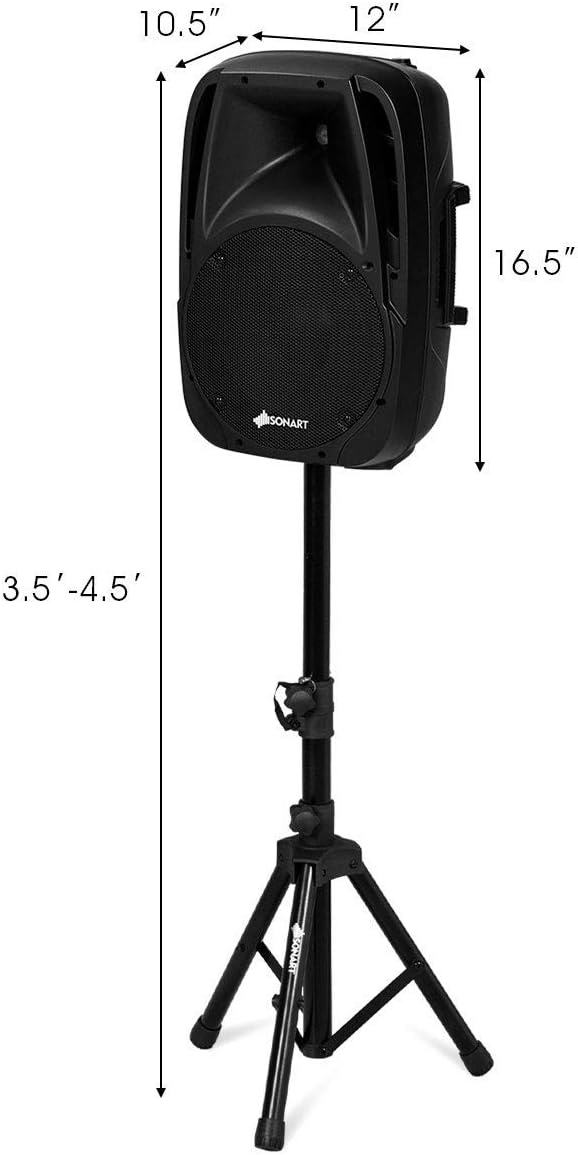 1600W 2-Way Powered PA Speaker System R856508