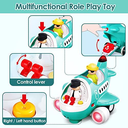 Remote Control Plane Toy with Light Sound F109388