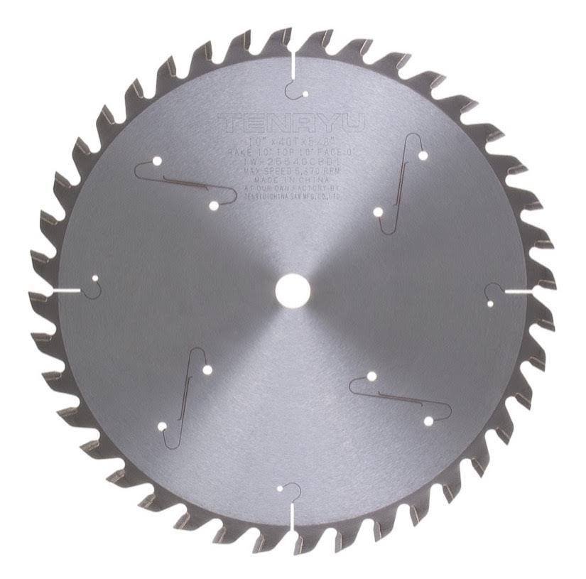 10x22 Table Saw General Purpose Blade 40T 5/8 Arbor Q7597