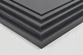 Dark Gray PVC Chemical Resistant Plastic Sheet 1 inch x 12 inch x 24 inch I357340