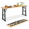 5.5 Ft Folding Wood Picnic Table I461
